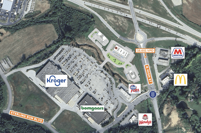 Mt Orab Pointe Aerial