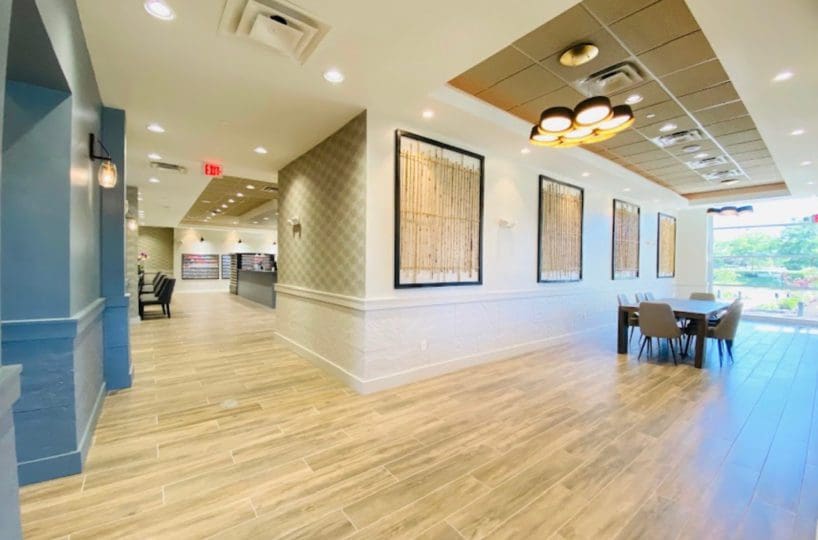 Deluxe West Chester Freestanding Building Interior