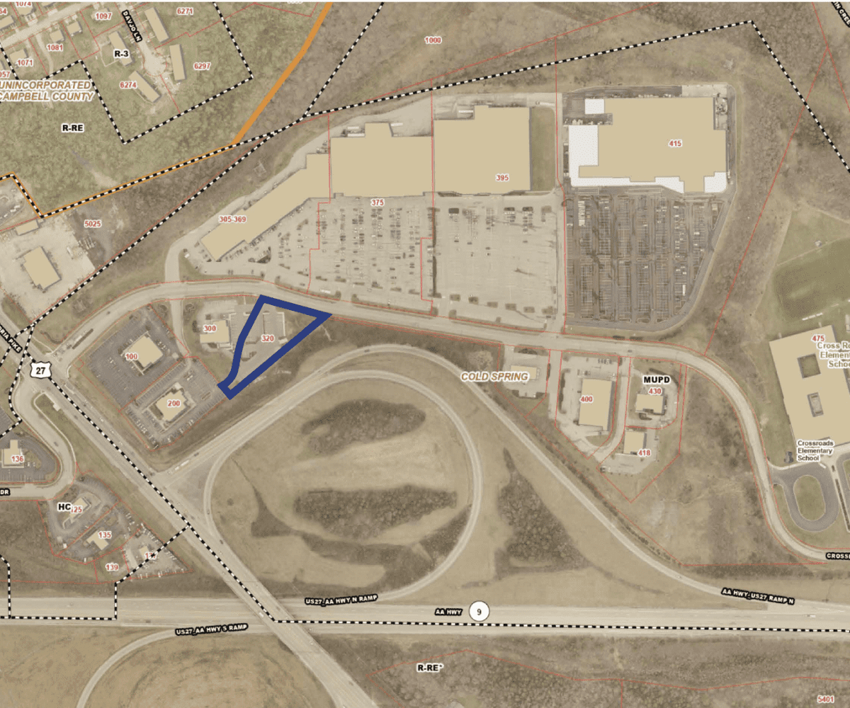 Cold Spring KY Pad Site Plan