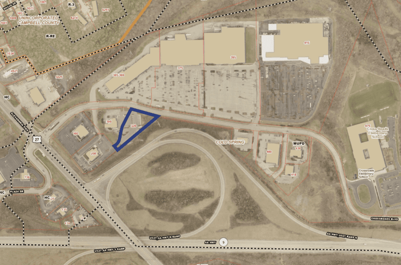 Cold Spring KY Pad Site Plan