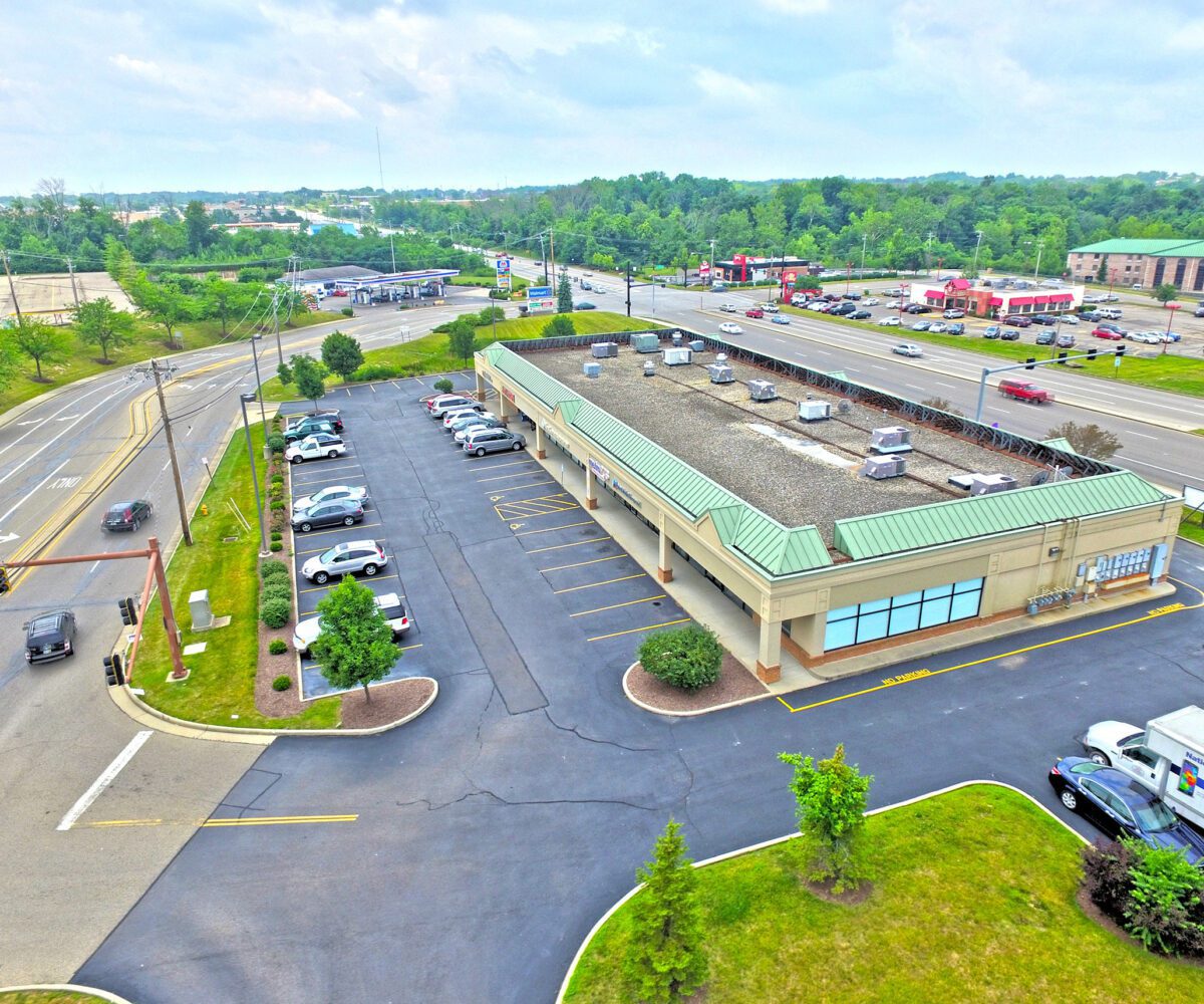 Shoppes of Cobblewood Aerial View