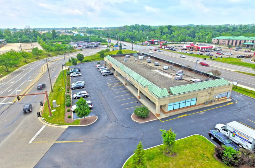 Shoppes of Cobblewood Aerial View