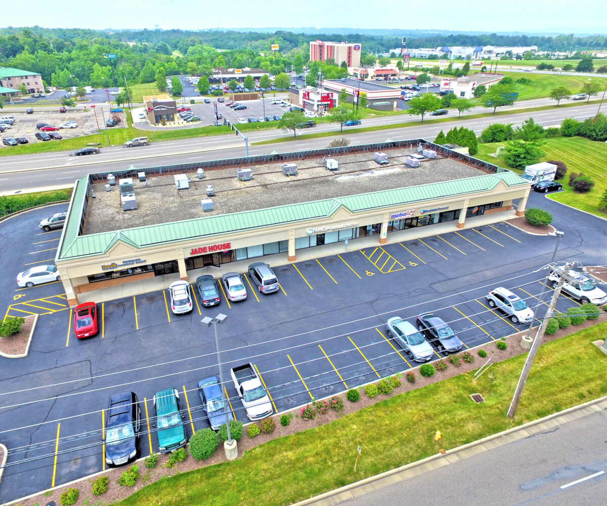 Shoppes of Cobblewood Aerial View