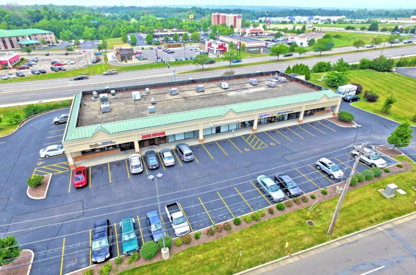 Shoppes of Cobblewood Aerial View