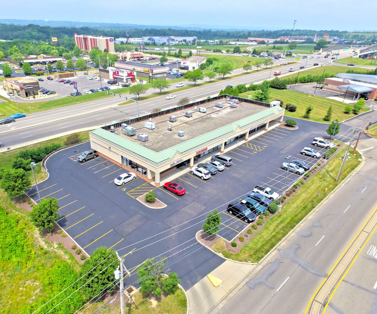 Shoppes of Cobblewood Aerial View