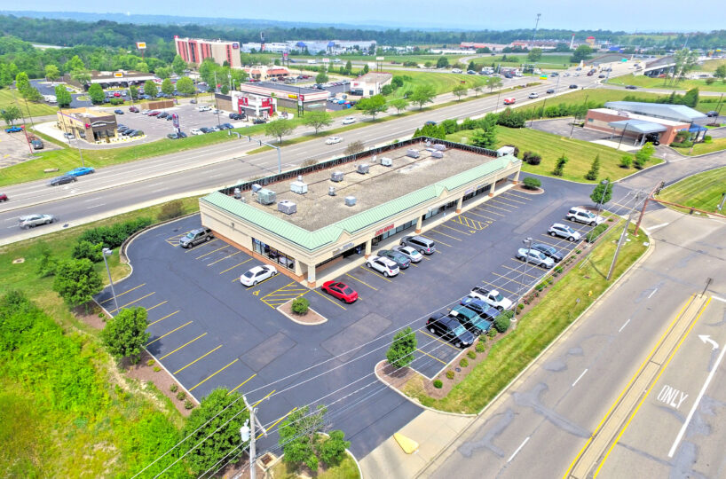 Shoppes of Cobblewood Aerial View