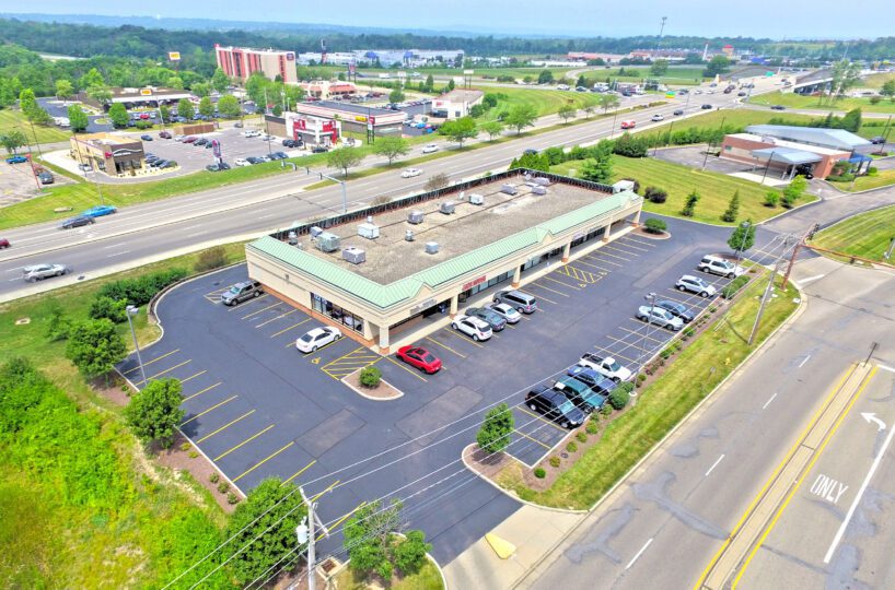 Shoppes of Cobblewood Aerial View