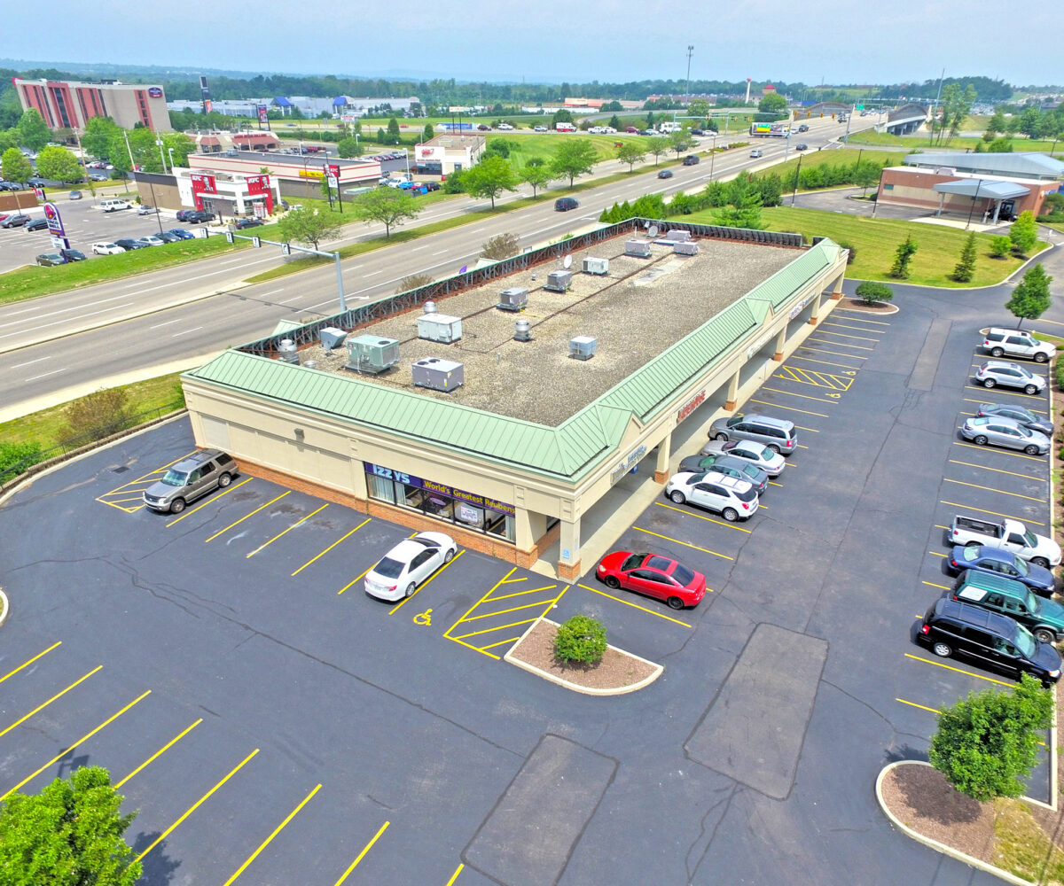 Shoppes of Cobblewood Aerial View
