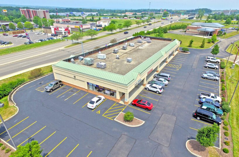 Shoppes of Cobblewood Aerial View