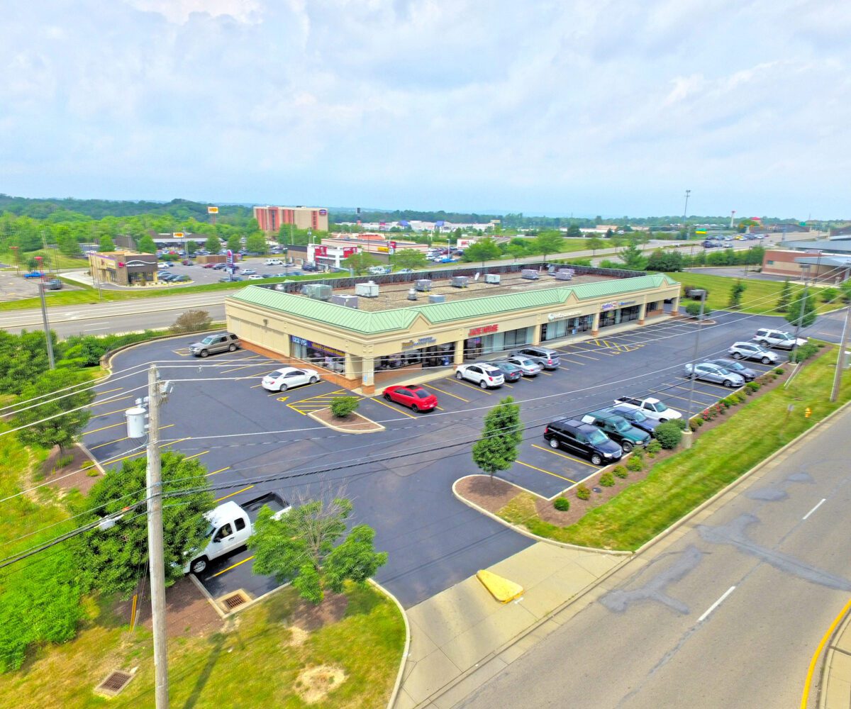 Shoppes of Cobblewood Aerial View