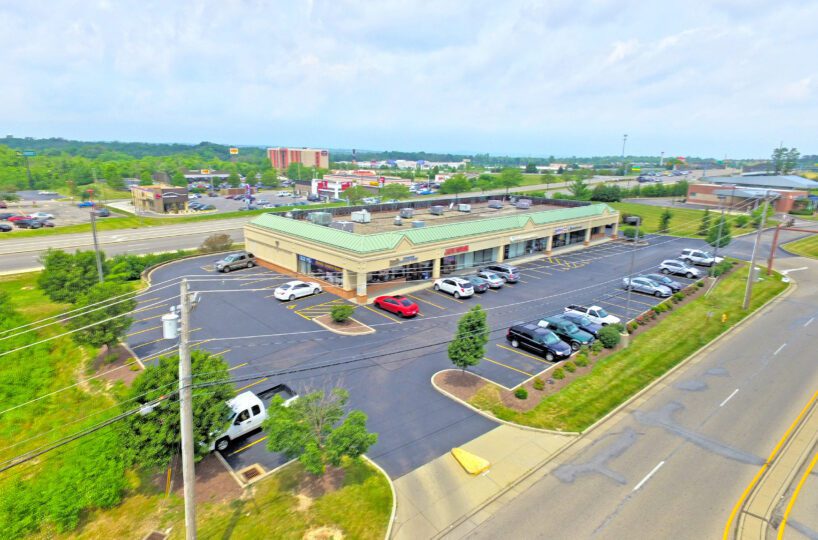 Shoppes of Cobblewood Aerial View
