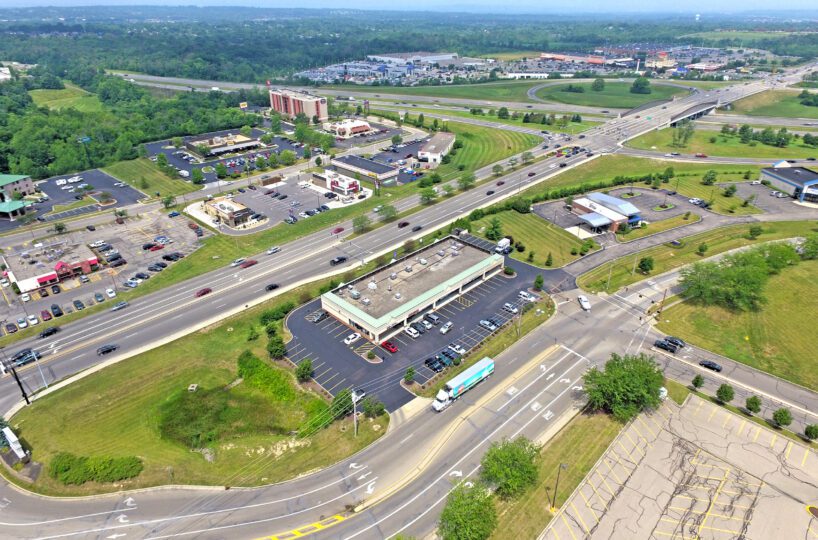 Shoppes of Cobblewood Aerial View