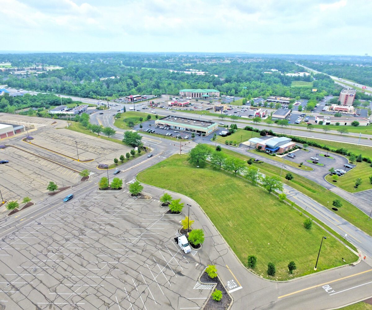 Shoppes of Cobblewood Aerial View