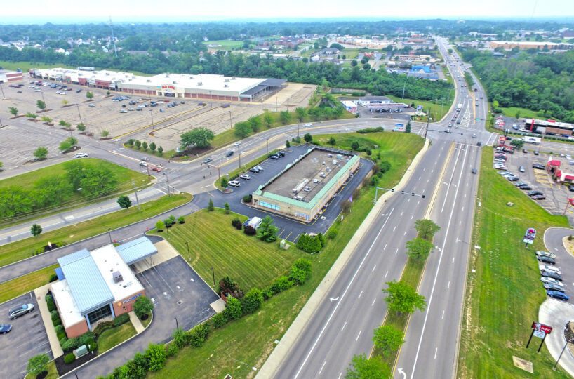 Shoppes of Cobblewood Aerial View