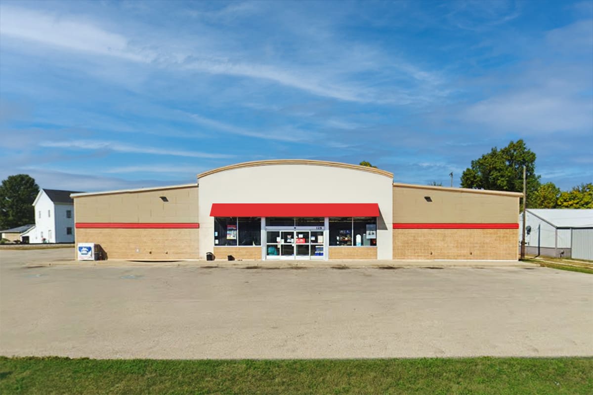 Sunman, IN Freestanding Building Former Family Dollar Front