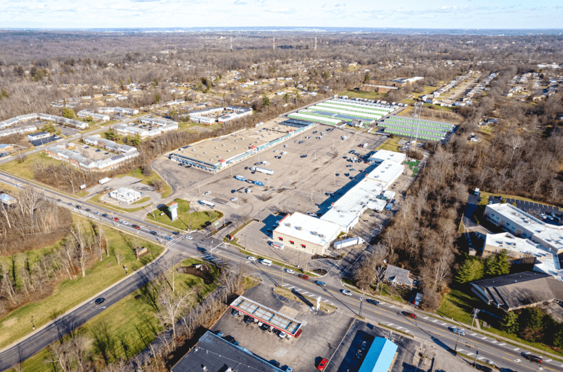 Mount Healthy Freestanding Building Aerial