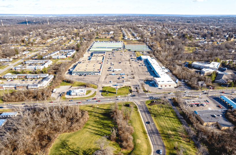 Mount Healthy Freestanding Building Aerial