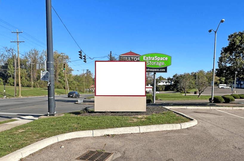 Mount Healthy Freestanding Building Monument Sign