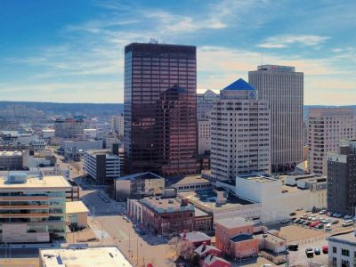 Dayton OH Skyline View